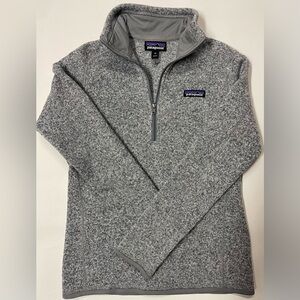 Patagonia Womens Better Sweater Size XS 1/4 Zip Fleece Pullover Outdoor